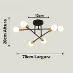 Lustre de Teto Minimalista