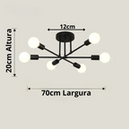 Lustre de Teto Minimalista