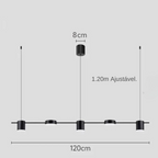 Luminária Pendente LED Multi-Spots