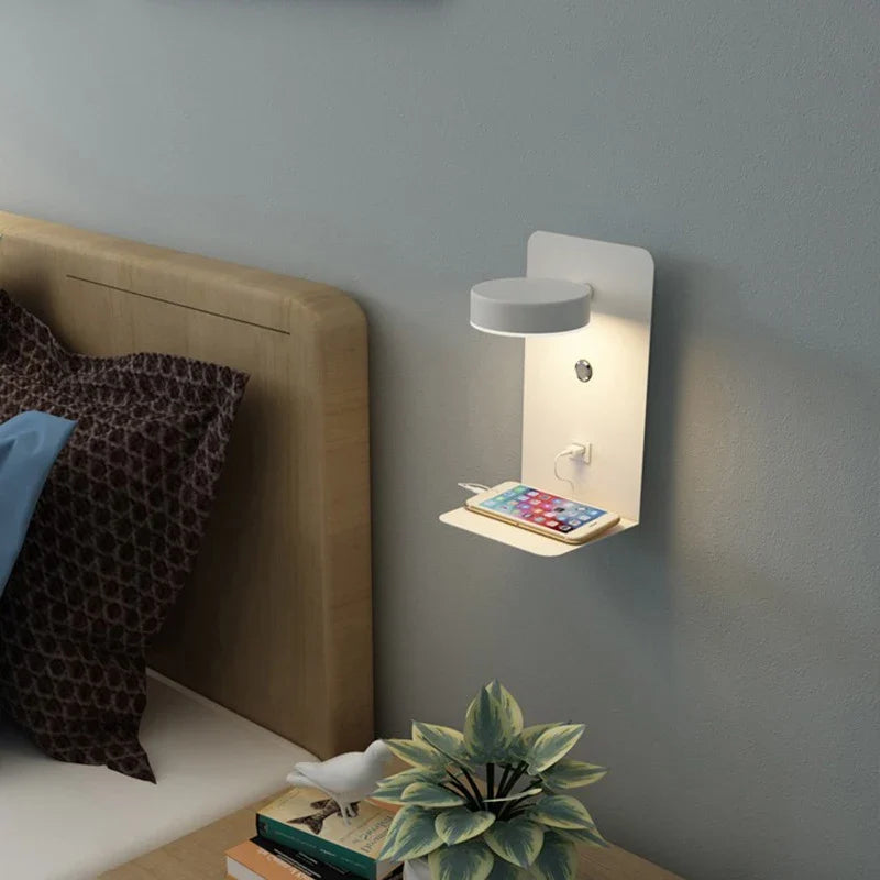 Arandela De Parede Com Saída Usb