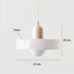 Lustre Pendente Amazonas em Vidro
