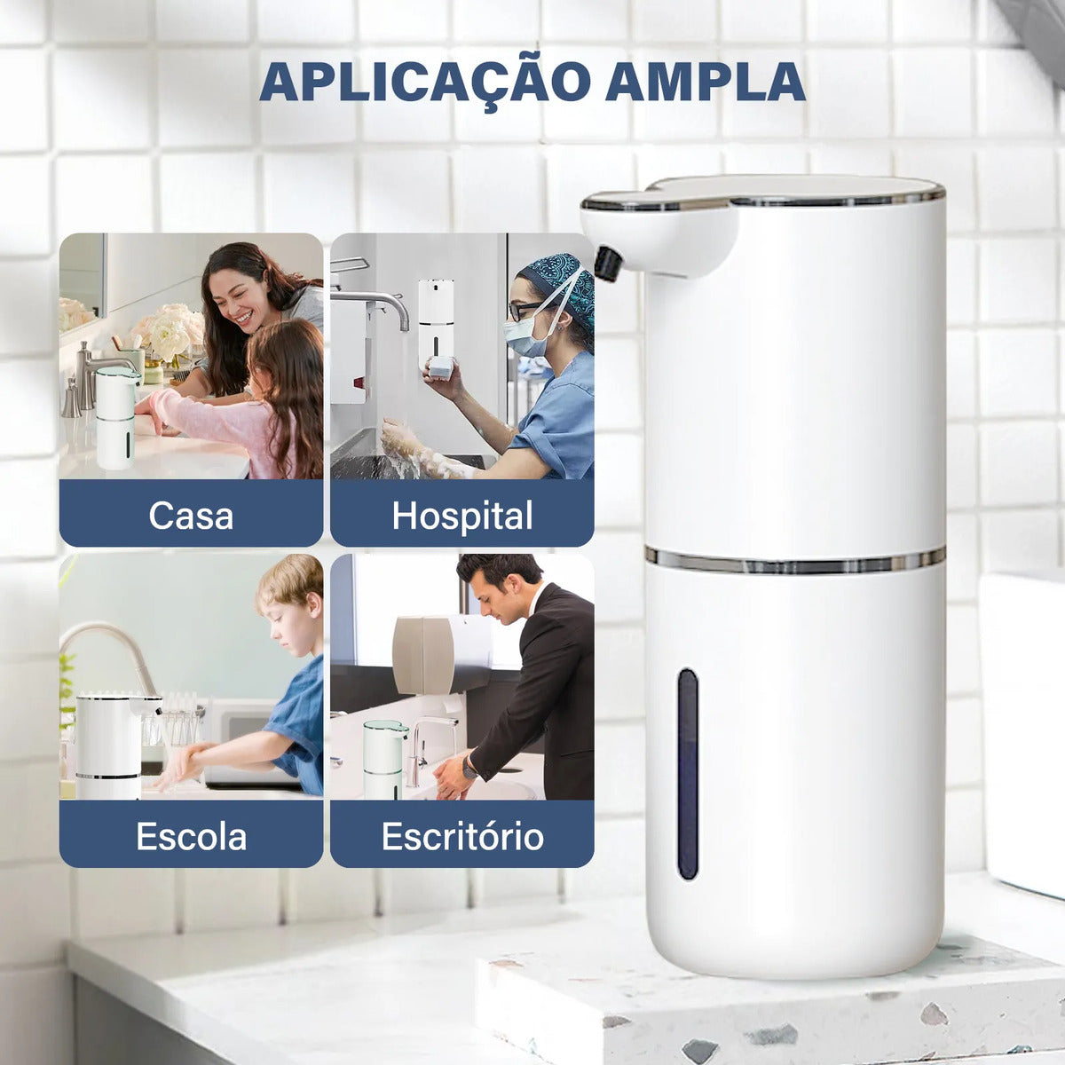 Dispensador Automático Espuma Luxe Touch