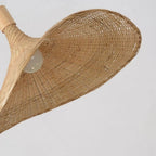 Luminária Pendente Em Rattan