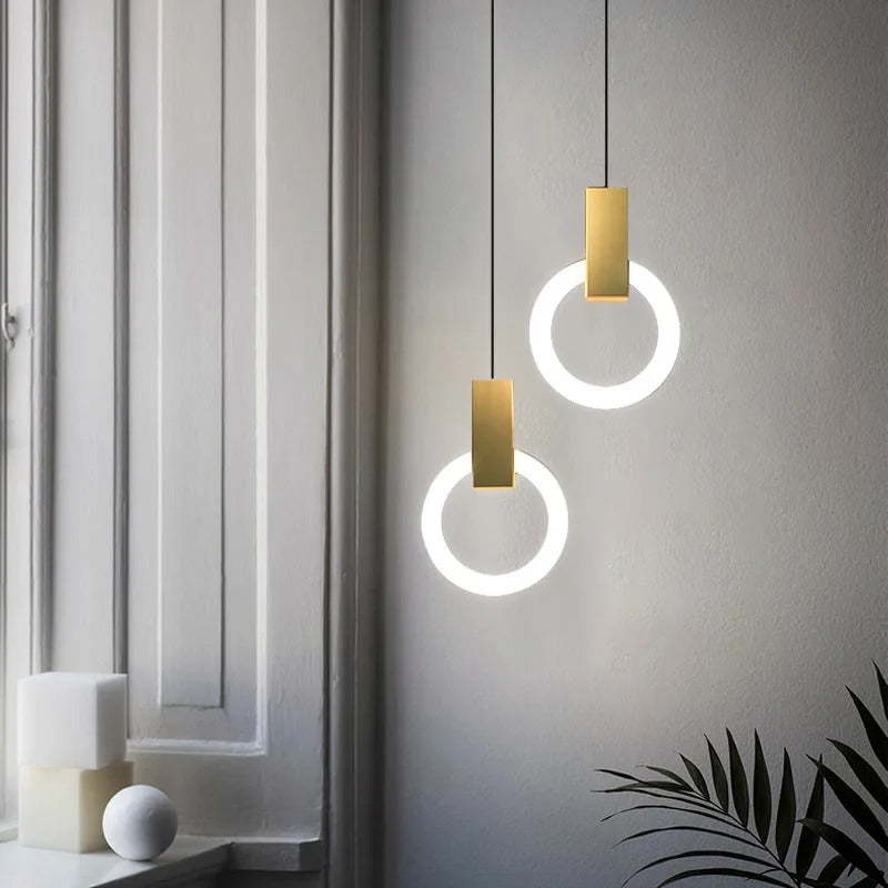 Luminária Pendente Led Anel