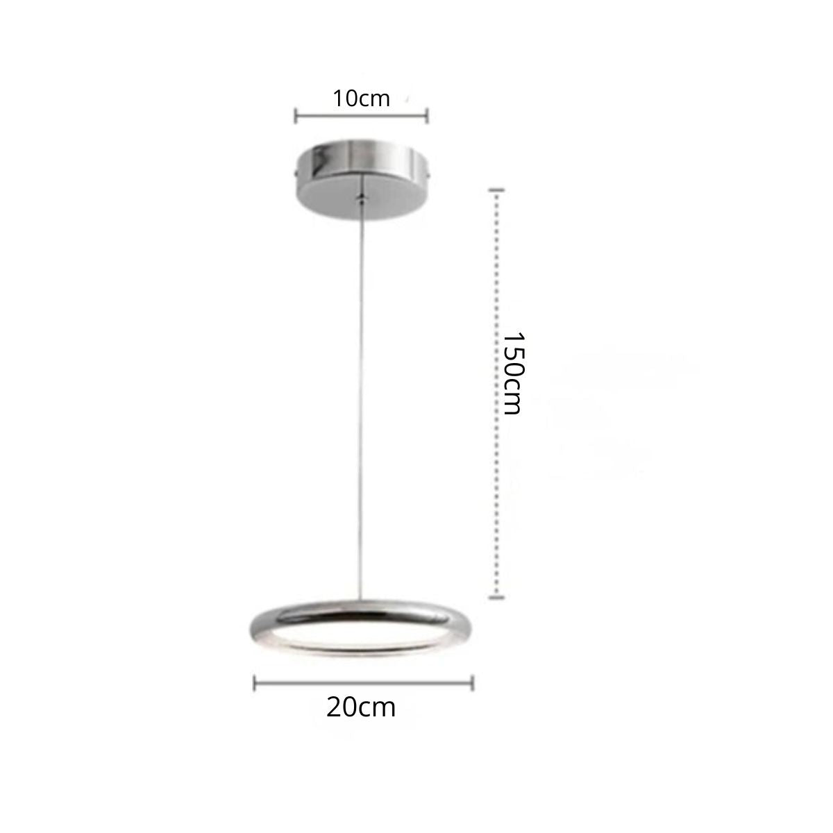 Luminária Pendente Orbit em Led