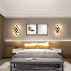 Luminária de Parede Led Espiral Curva para Decoração