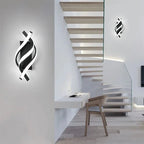 Luminária de Parede Led Espiral Curva para Decoração