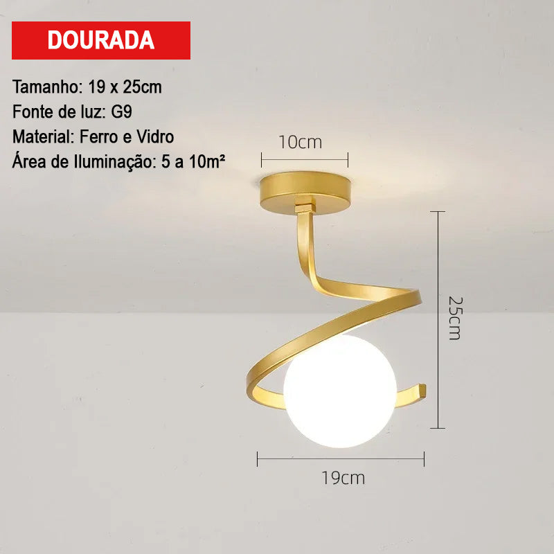 Luminária de Teto Led Moderna