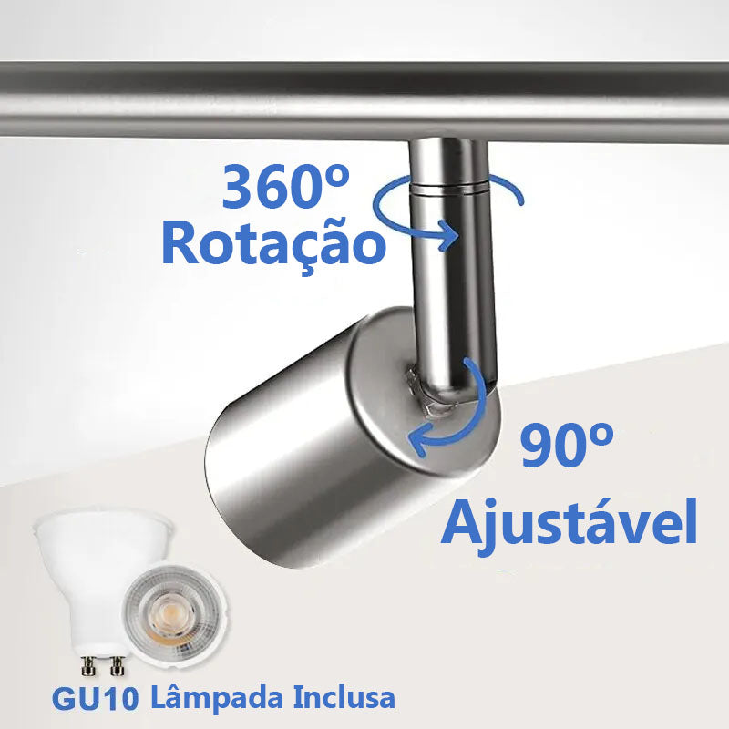 Luminária de Teto Led Multi Ângulo