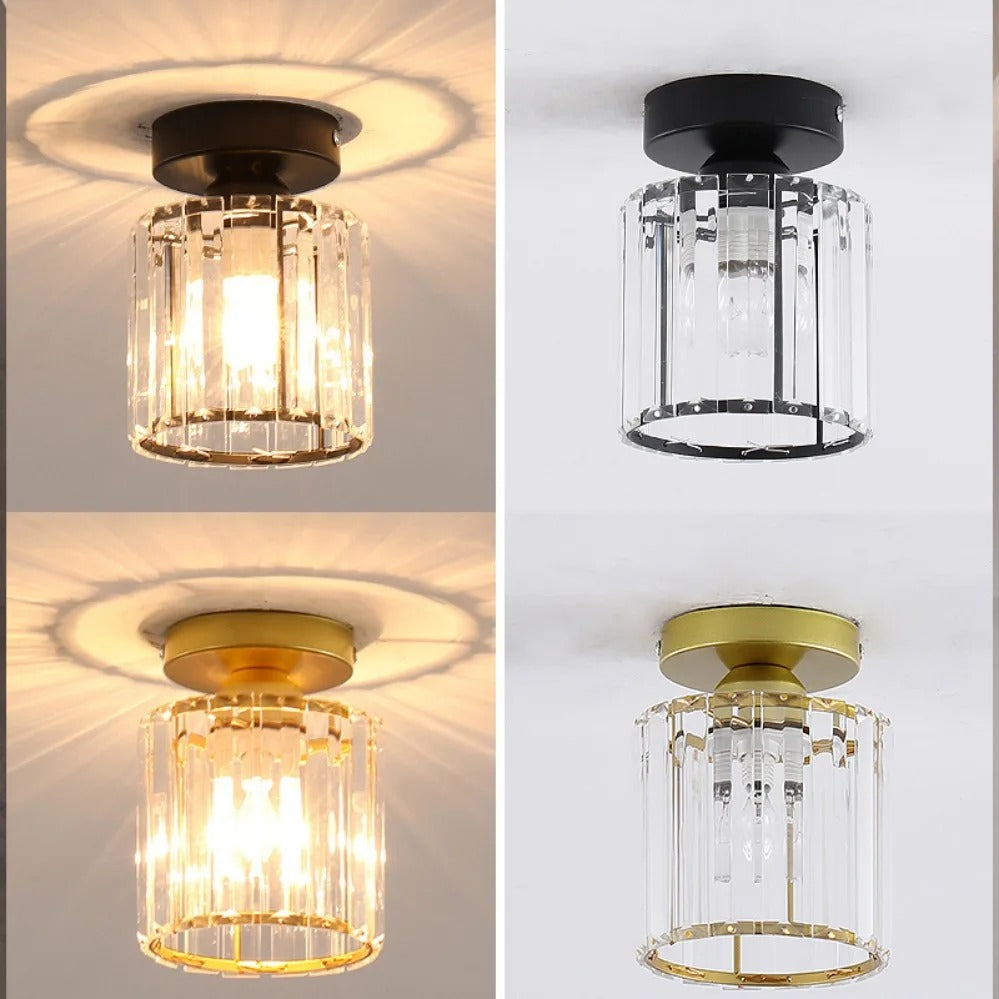 Luminária de Teto Plafon em Vidro