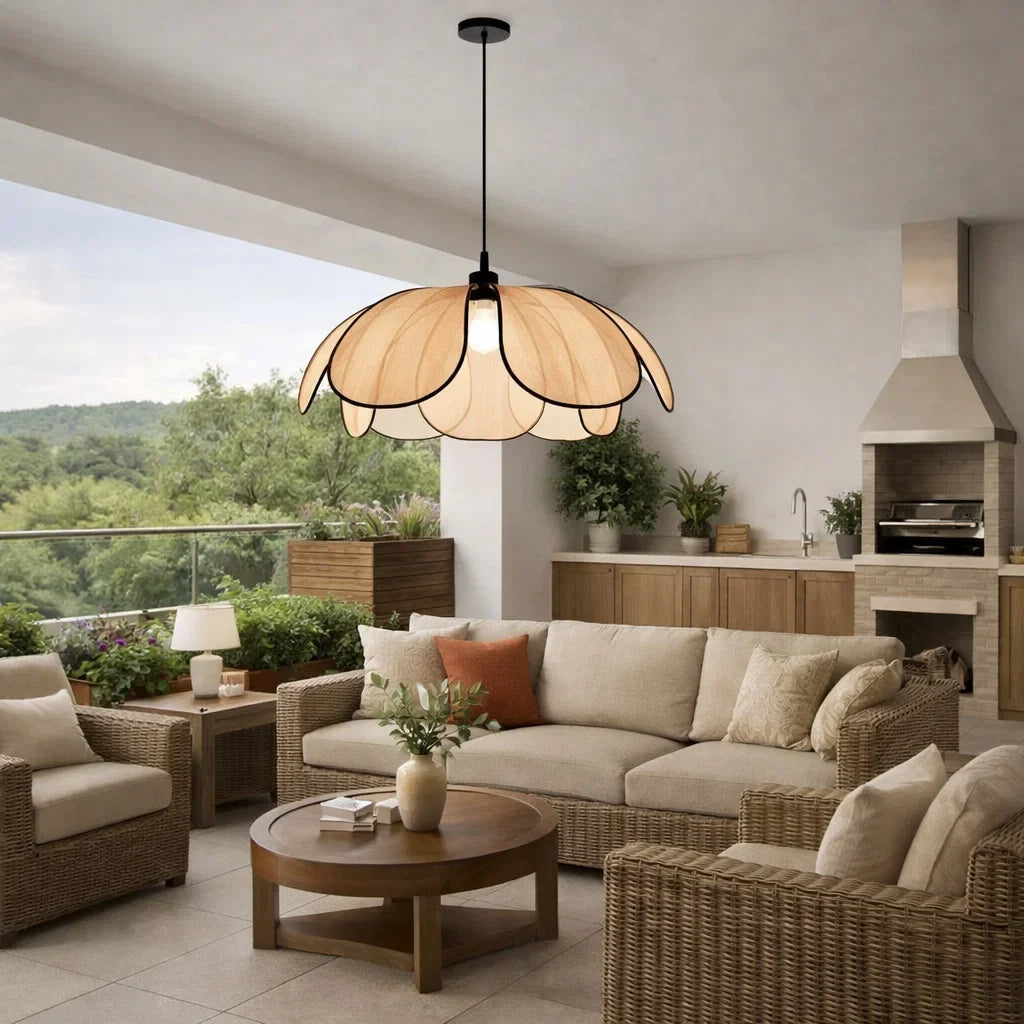 Lustre Boho LED Altura Ajustável