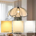 Lustre Boho LED Altura Ajustável