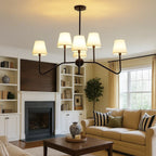 Lustre Industrial Americano de Ferro Forjado