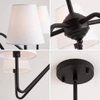 Lustre Industrial Americano de Ferro Forjado