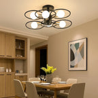 Lustre de Teto Minimalista Multi-Cabeças