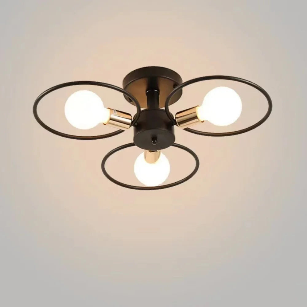 Lustre de Teto Minimalista Multi-Cabeças