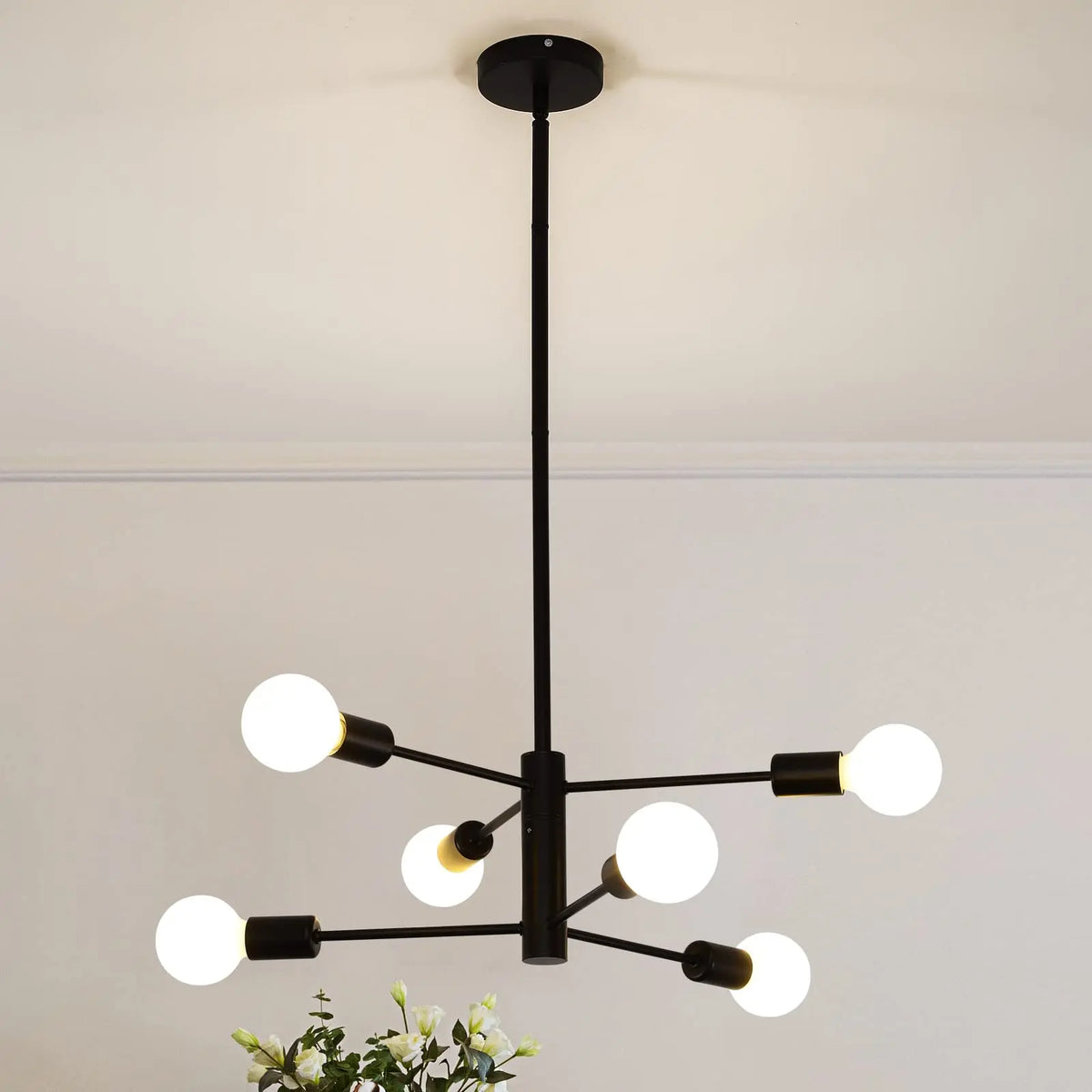 Lustre Nórdico Moderno Para Sala