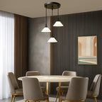 Lustre para Mesa de Jantar Três Abajures