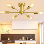 Lustre para Sala de Jantar e Quarto 6 Luzes