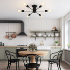 Lustre para Sala de Jantar e Quarto 6 Luzes