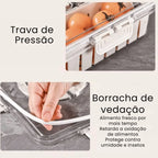 Pote Hermético 4 Divisórias