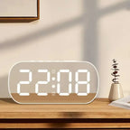 Relógio LED Espelhado Vitrine Slim