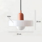 Lustre Pendente Amazonas em Vidro