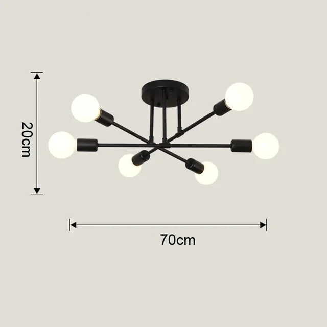 Lustre Para Sala de Estar e Jantar Nordic