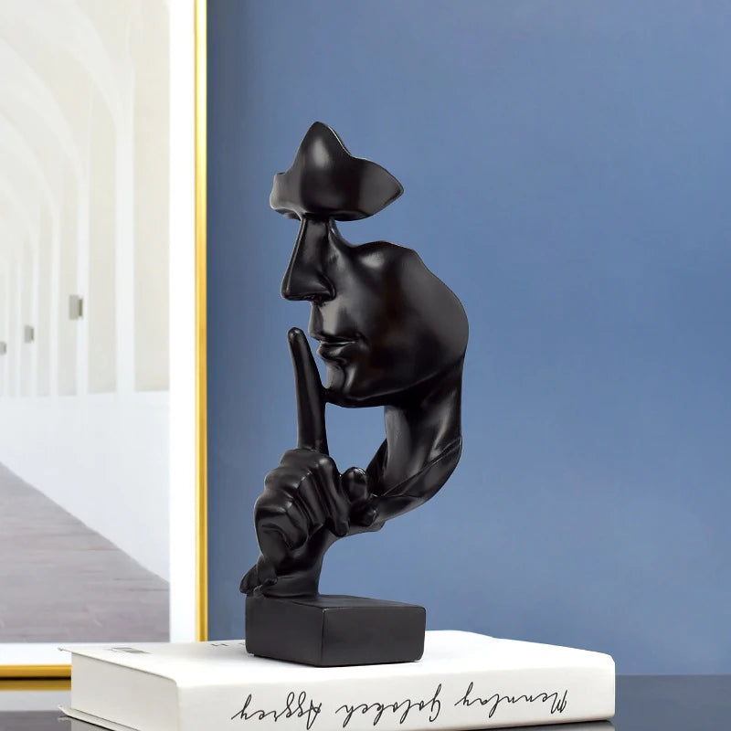 Escultura Decorativa Silence – Brivar Decor