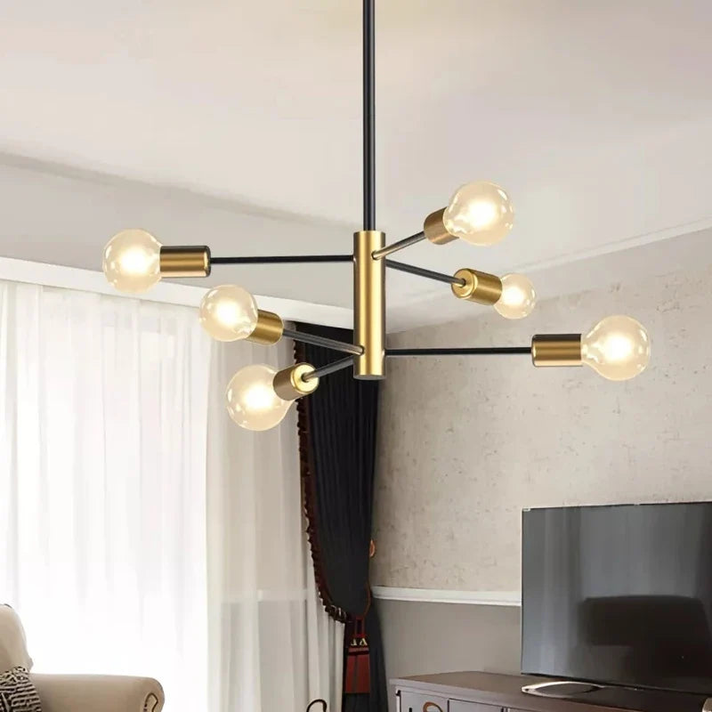 Lustre Nórdico Moderno Para Sala