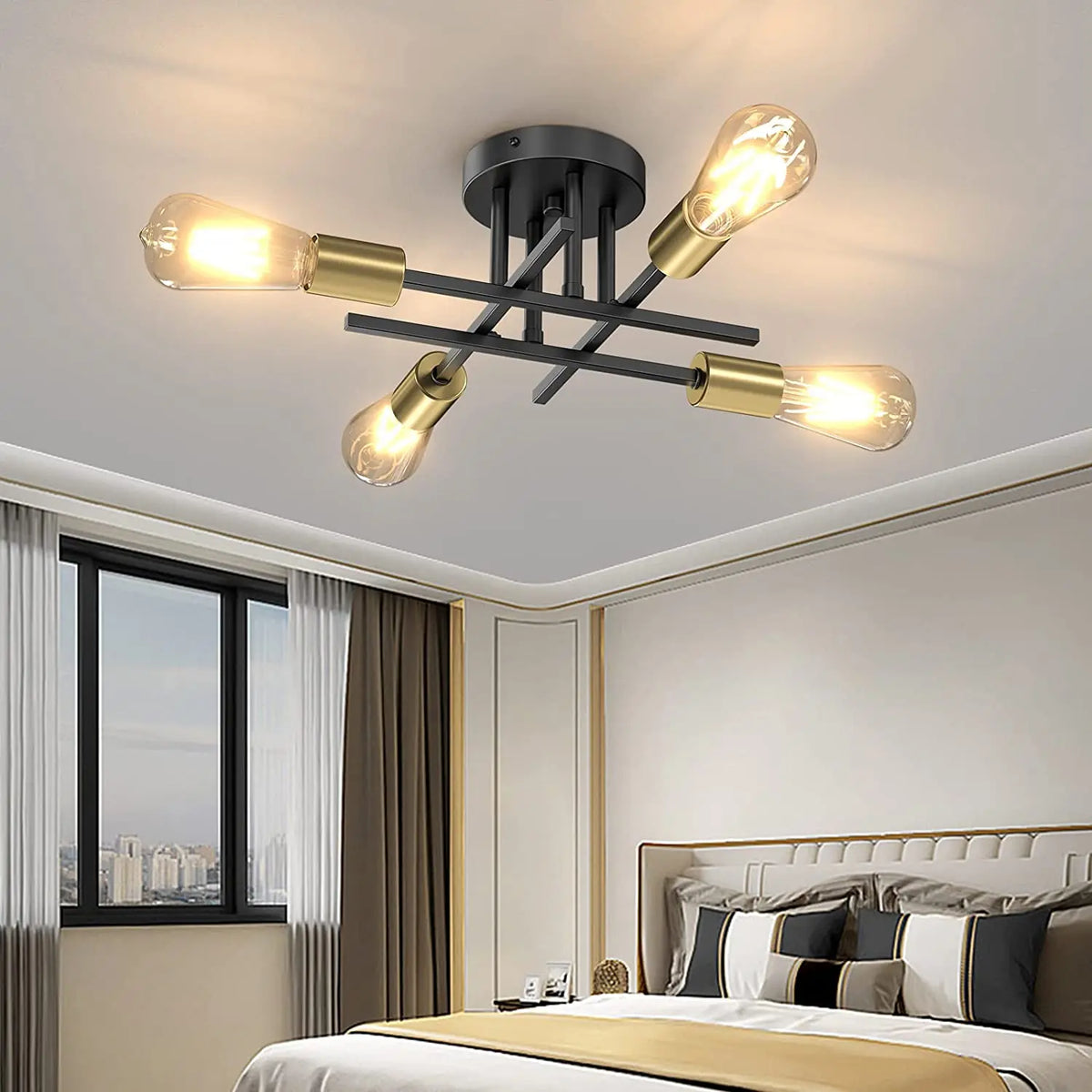 Lustre Para Sala de Jantar e Estar Sputnik