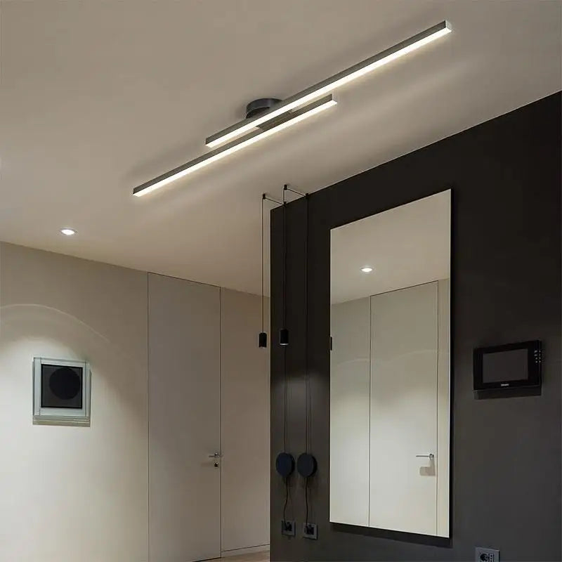 Plafon Linear LED em Alumínio