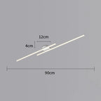 Plafon Linear LED em Alumínio