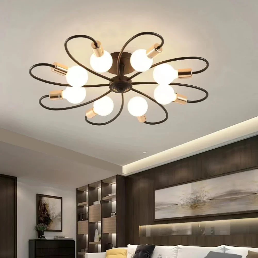 Lustre para Sala de Jantar e Estar Clássico