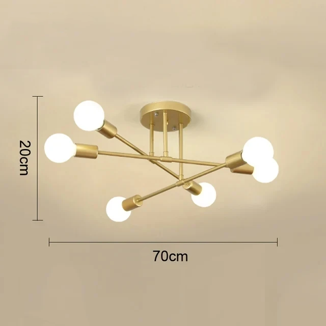 Lustre Para Sala de Estar e Jantar Nordic
