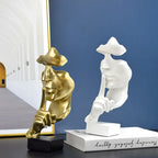 Escultura Decorativa Silence – Brivar Decor