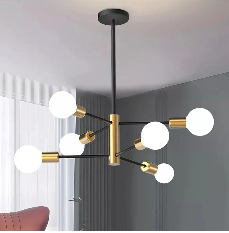 Lustre Nórdico Moderno Para Sala