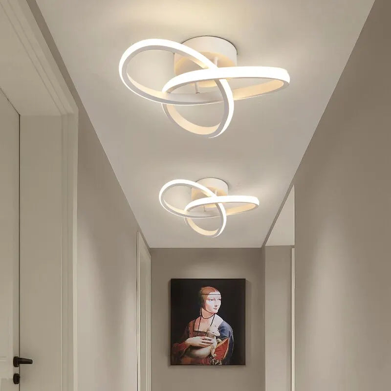 Luminária de Teto LED Contemporânea com 3 Tons de Luz