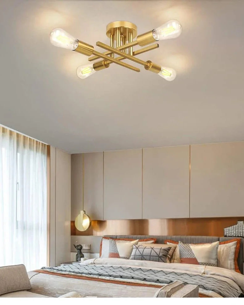 Lustre Para Sala de Jantar e Estar Sputnik