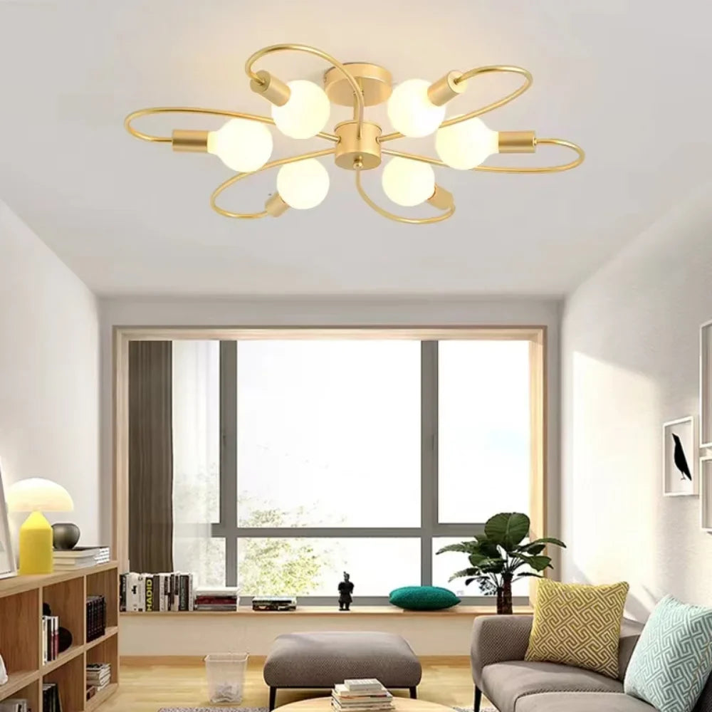 Lustre para Sala de Jantar e Estar Clássico