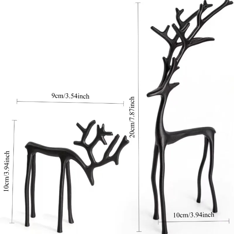 Cervo Decorativo Estilo Europeu para Sala