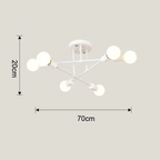 Lustre Para Sala de Estar e Jantar Nordic