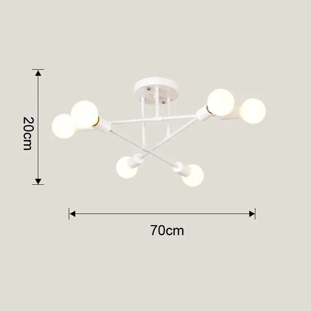 Lustre Para Sala de Estar e Jantar Nordic
