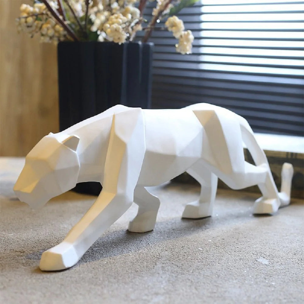 Pantera Decorativa em Resina – Brivar Decor
