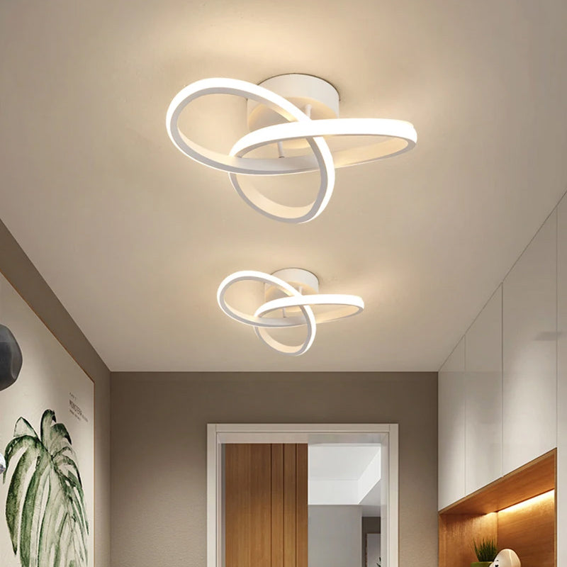 Luminária de Teto LED Contemporânea com 3 Tons de Luz