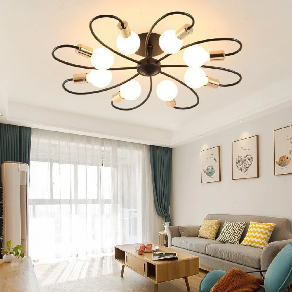 Lustre para Sala de Jantar e Estar Clássico