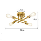 Lustre Para Sala de Jantar e Estar Sputnik