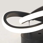 Luminária de Teto LED Contemporânea com 3 Tons de Luz