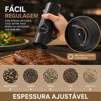 Moedor De Temperos Elétrico Para Sal e Pimenta – Compre 1 e leve 2