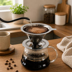 Coador de Café Aço Inox